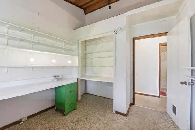 a view of front door