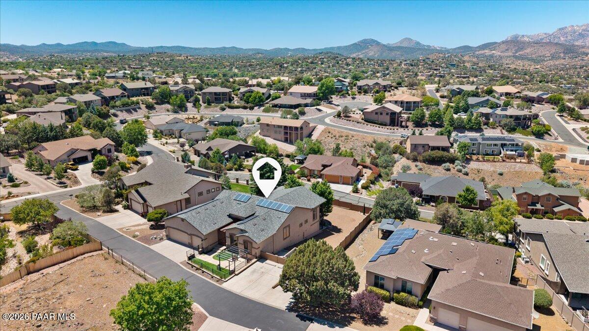 195 Juniper Ridge Drive Prescott, AZ 86301 - Photo 40 of 41 Aerial View NW