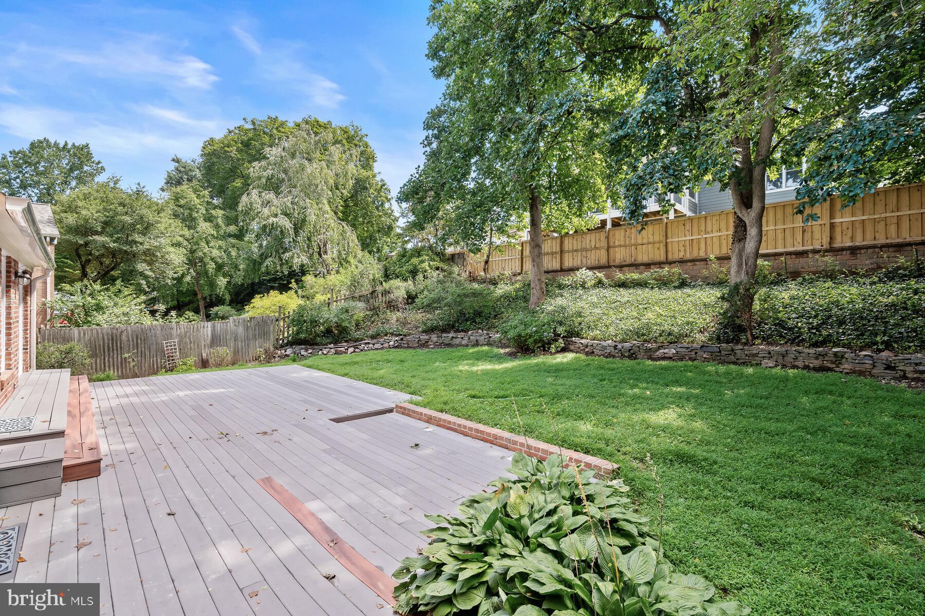 7701 Sebago Road Bethesda, MD 20817 - Photo 10 of 50 Private backyard