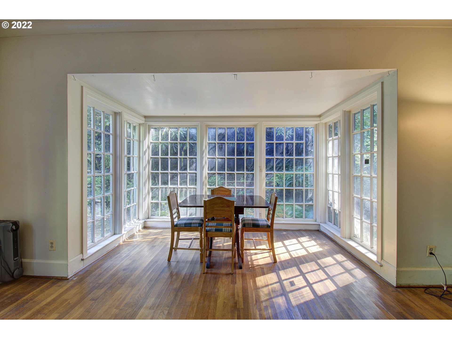 1110 Southeast Littlepage Road Corbett, OR 97019 - Photo 11 of 31 a balcony with wooden floor and outdoor space
