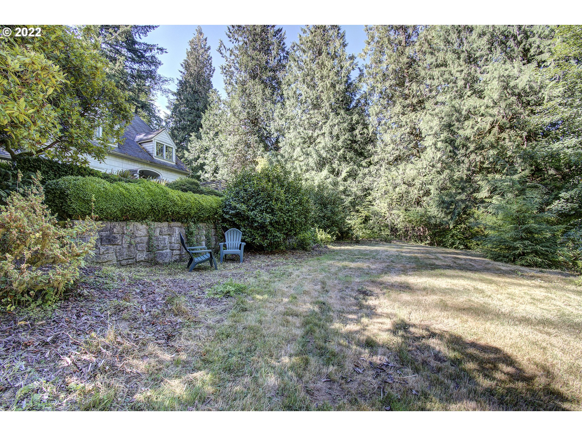 1110 Southeast Littlepage Road Corbett, OR 97019 - Photo 5 of 31 a view of a yard with a tree