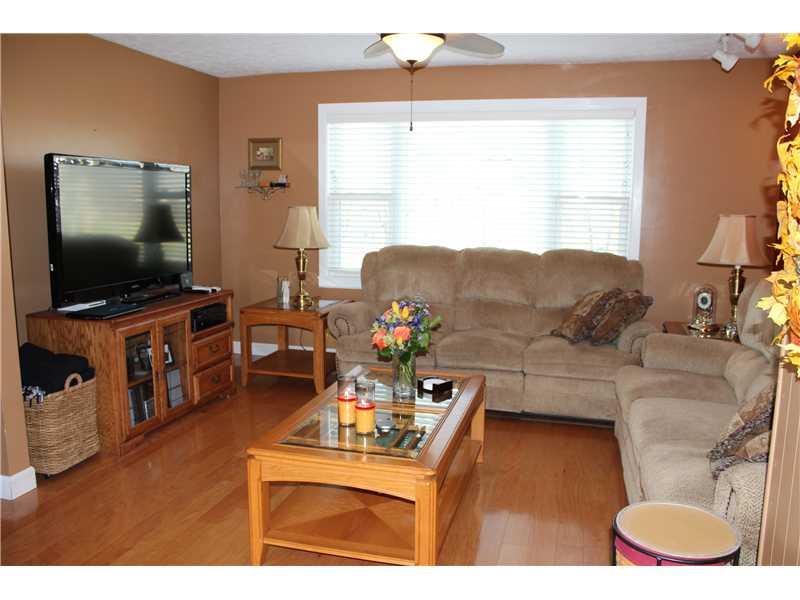 423 Ceylon Road Carmichaels, PA 15320 - Photo 2 of 25 Living Room. Spacious living room with hardwood oak floors and picture window