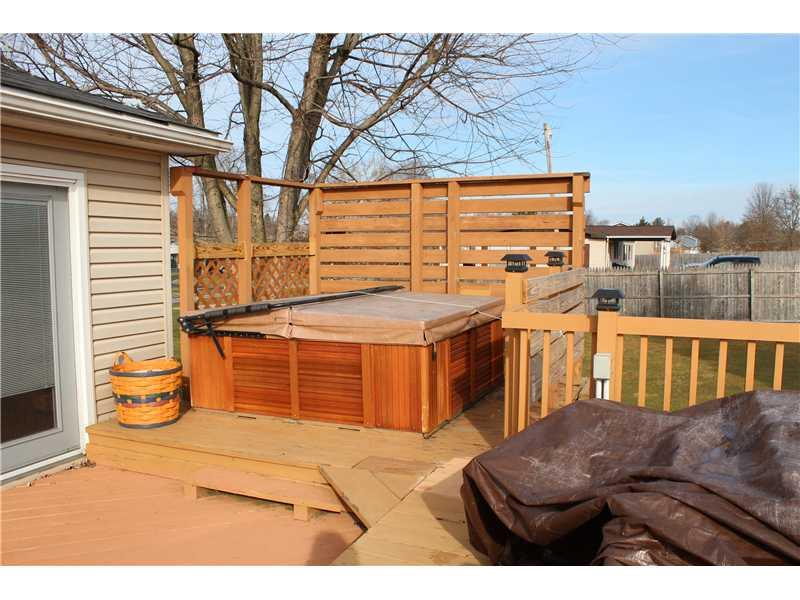 423 Ceylon Road Carmichaels, PA 15320 - Photo 21 of 25 Swimming Pool/Hot Tub/Sauna. Large double tiered deck off rear of home