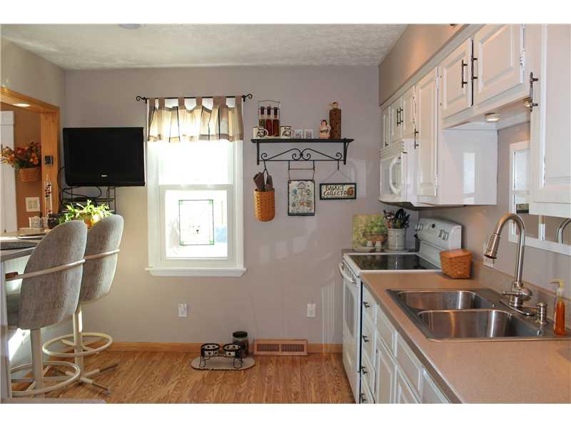 423 Ceylon Road Carmichaels, PA 15320 - Photo 9 of 25 Kitchen. The view out the kitchen window is breathtaking!
