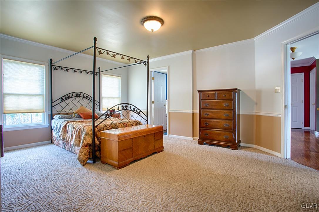 724 South Delps Road Bath, PA 18014 - Photo 14 of 23 a bedroom with bed and a window