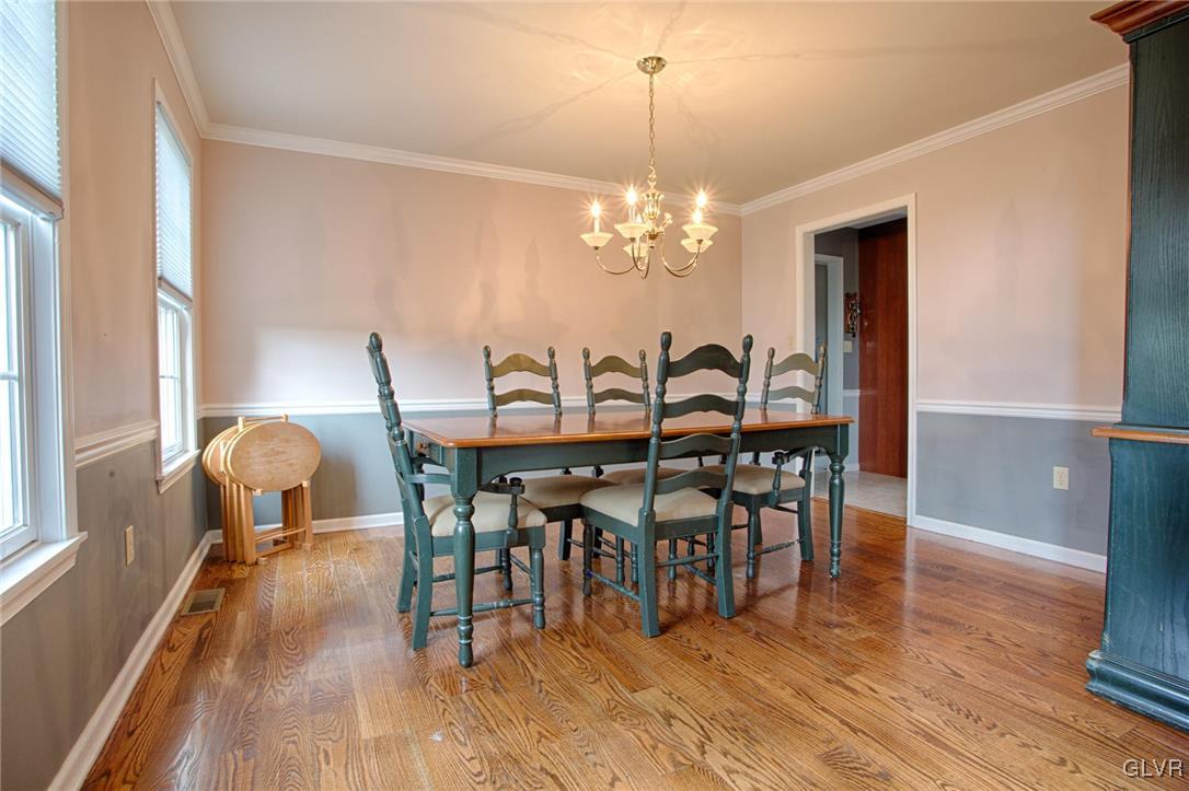 724 South Delps Road Bath, PA 18014 - Photo 9 of 23 a view of a dining room with furniture and wooden floor
