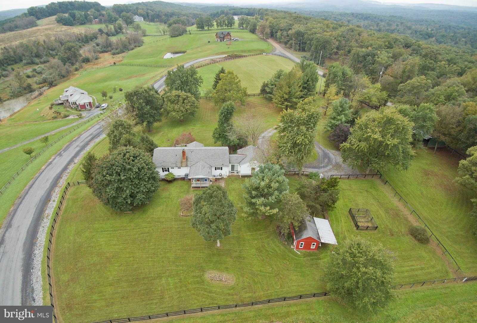 2360 Hunting Ridge Road Winchester, VA 22603 - Photo 30 of 30 an aerial view of residential houses with outdoor space