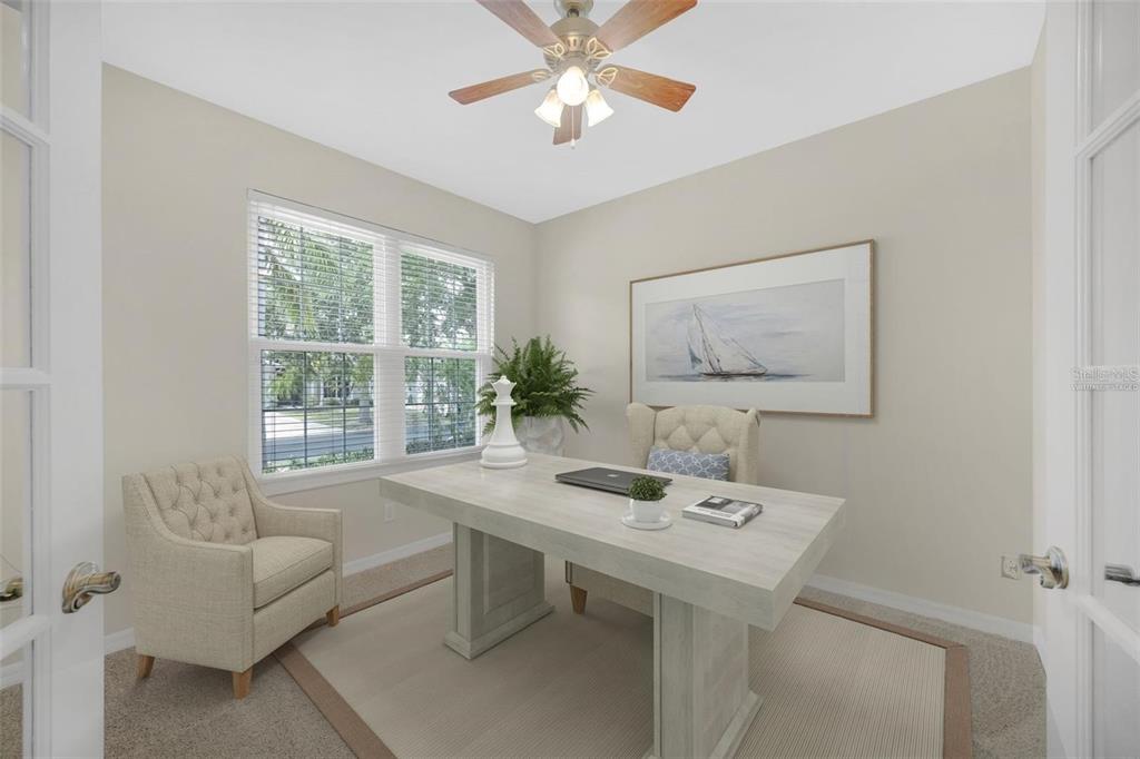 5124 Clover Mist Drive Apollo Beach, FL 33572 - Photo 23 of 52 a view of a dining room with furniture and window