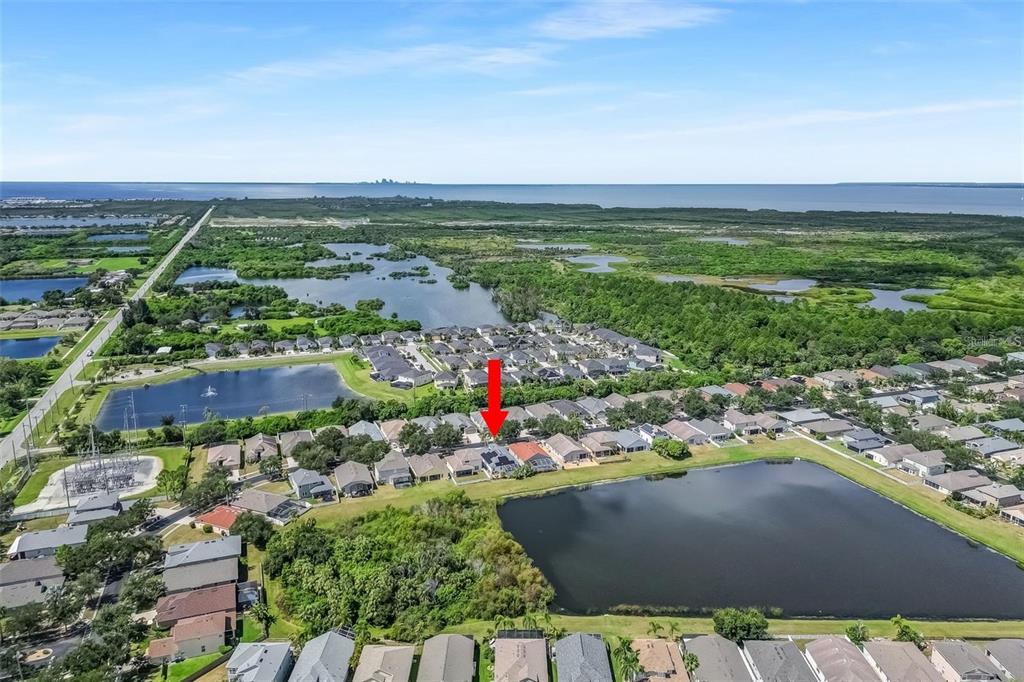 5124 Clover Mist Drive Apollo Beach, FL 33572 - Photo 6 of 52 a view of a city with an ocean