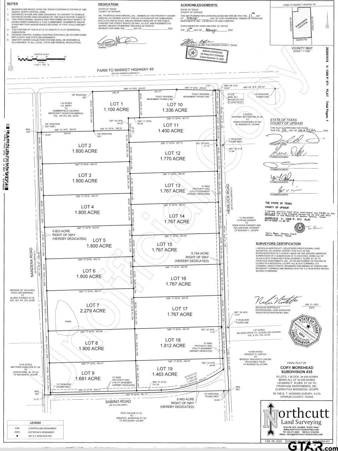 Lot 19 Hemlock Road Gilmer, TX 75644 - Photo 6 of 6 Gallery Image 6