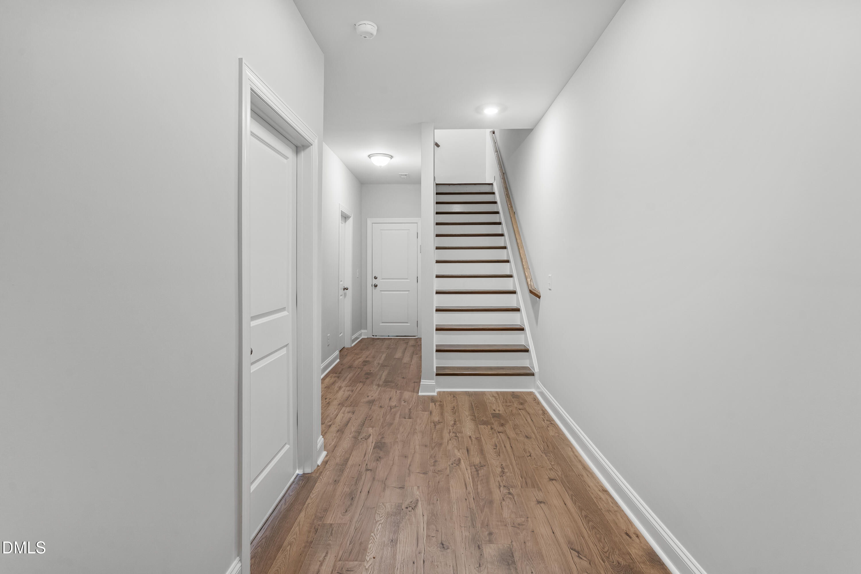 519 Forestville Road Wake Forest, NC 27587 - Photo 2 of 38 a view of entryway with wooden floor