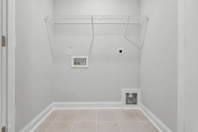 a view of room with white walls