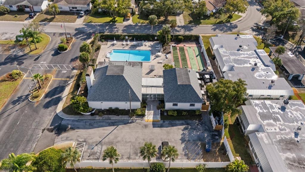 4231 Richmere Drive, Unit 3D New Port Richey, FL 34652 - Photo 29 of 31 an aerial view of residential houses with outdoor space