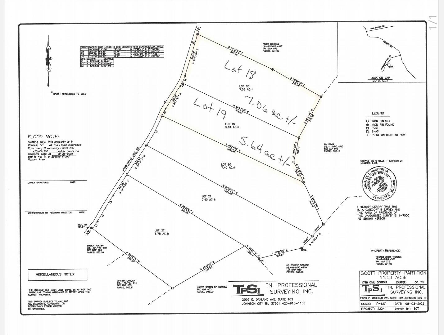 185 Whispering Pines Road, Unit 1819 Johnson City, TN 37601 - Photo 26 of 30 Plat