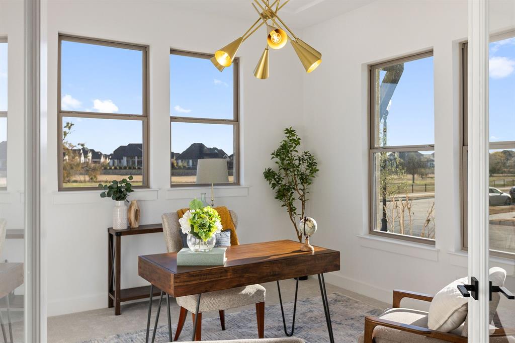 270 Peach Pt Road Prosper, TX 75078 - Photo 6 of 40 a view of a workspace with a window
