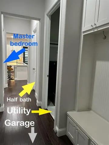 a large bathroom with a tub a sink and mirror