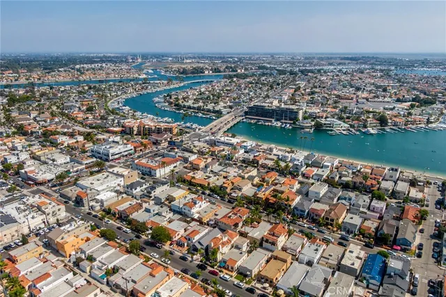 an aerial view of a city with lots of residential buildings