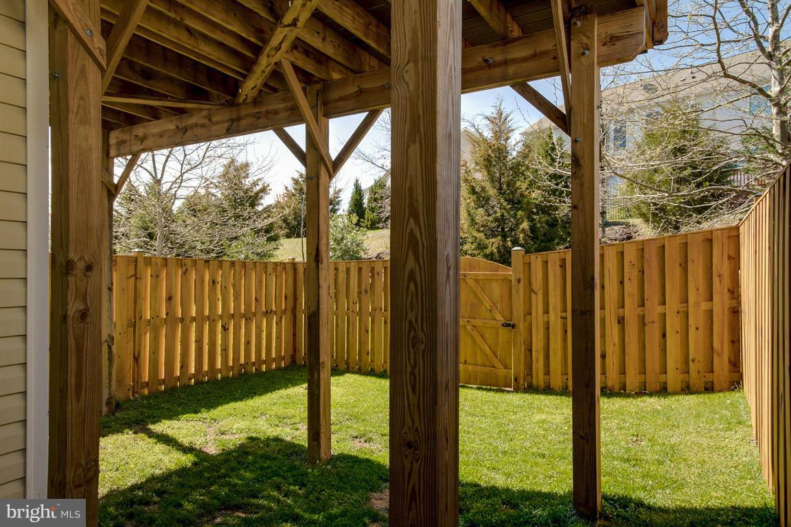 9120 Furey Road Lorton, VA 22079 - Photo 21 of 25 Nice size fully fenced in yard