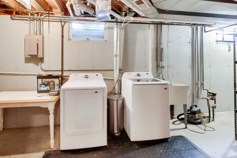 a view of a building with a street