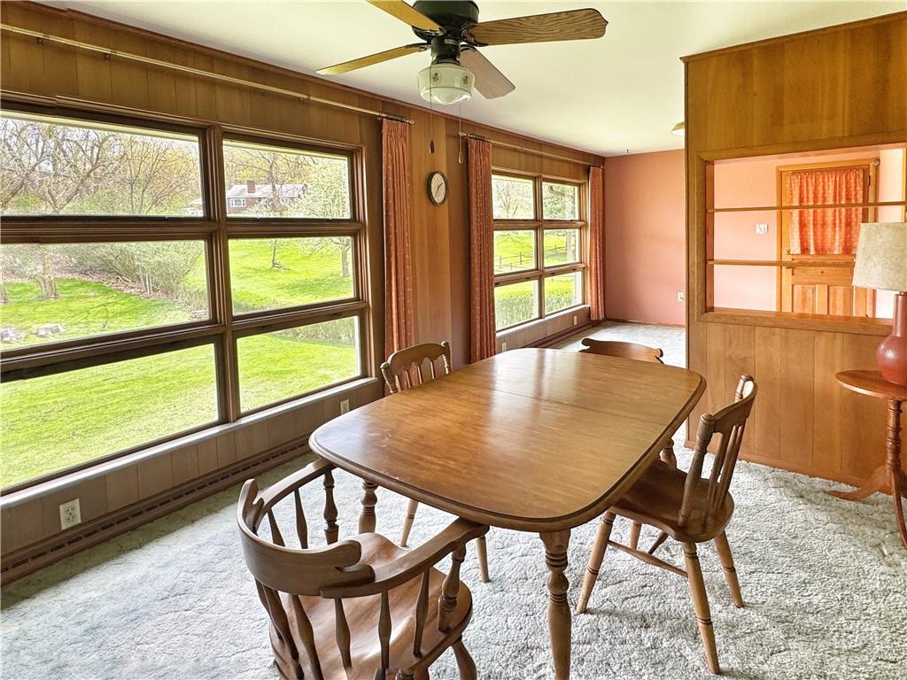 1215 Center Road Monaca, PA 15061 - Photo 8 of 33 a dining room with furniture window and wooden floor