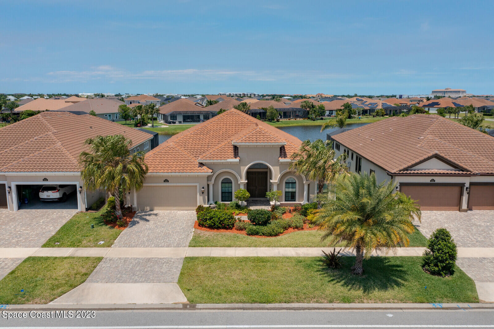 2928 Addison Drive Melbourne, FL 32940 - Photo 2 of 69 an aerial view of a house