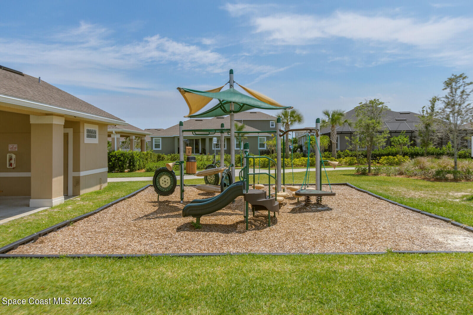 2928 Addison Drive Melbourne, FL 32940 - Photo 64 of 69 a view of a house with backyard and porch