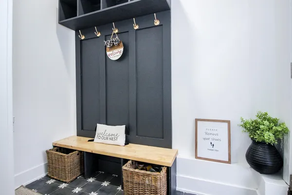 a view of a storage & utility room