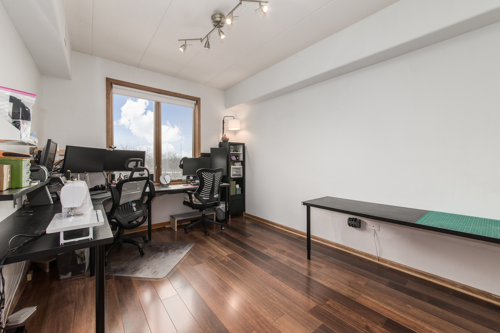 1705 Pavilion Way, Unit 401 Park Ridge, IL 60068 - Photo 21 of 25 a view of a workspace with furniture and a window