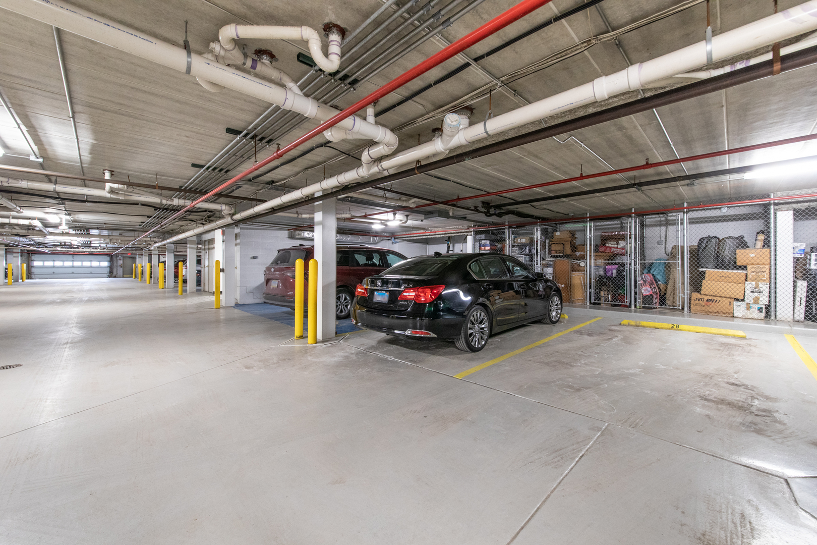 1705 Pavilion Way, Unit 401 Park Ridge, IL 60068 - Photo 24 of 25 a view of parking garage with cars