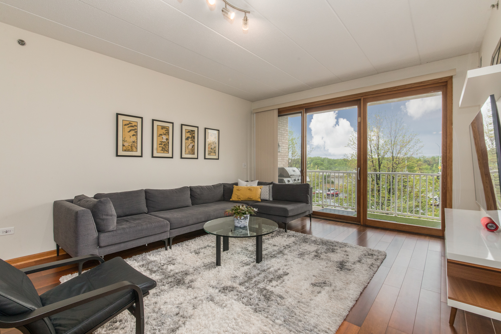 1705 Pavilion Way, Unit 401 Park Ridge, IL 60068 - Photo 6 of 25 a living room with furniture and a large window