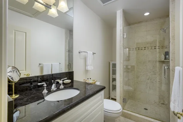 an aerial view of residential house and outdoor space