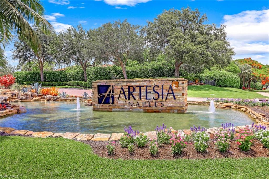 1316 Kendari Terrace Naples, FL 34113 - Photo 19 of 31 a view of a water pond with green space