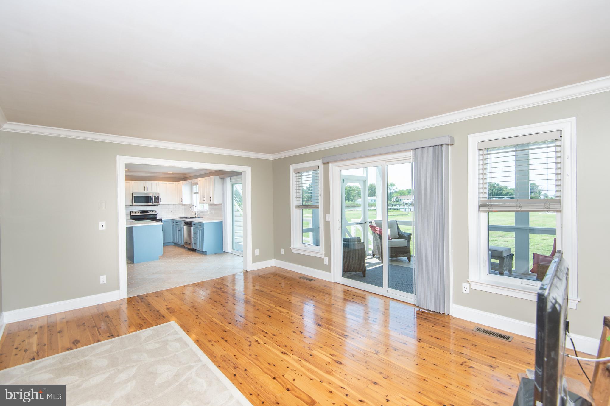 6106 Twin Point Cove Road Cambridge, MD 21613 - Photo 15 of 120 Family Room to Kitchen & Screened porch