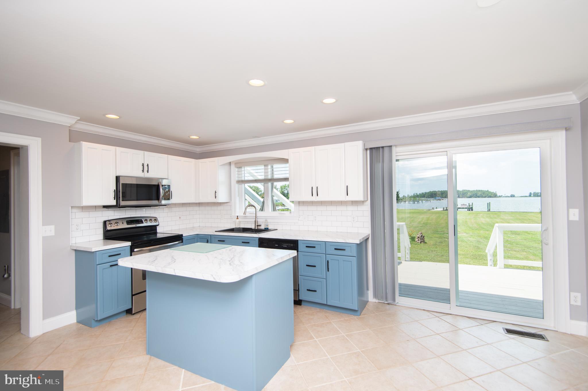6106 Twin Point Cove Road Cambridge, MD 21613 - Photo 27 of 120 Water views at kitchen