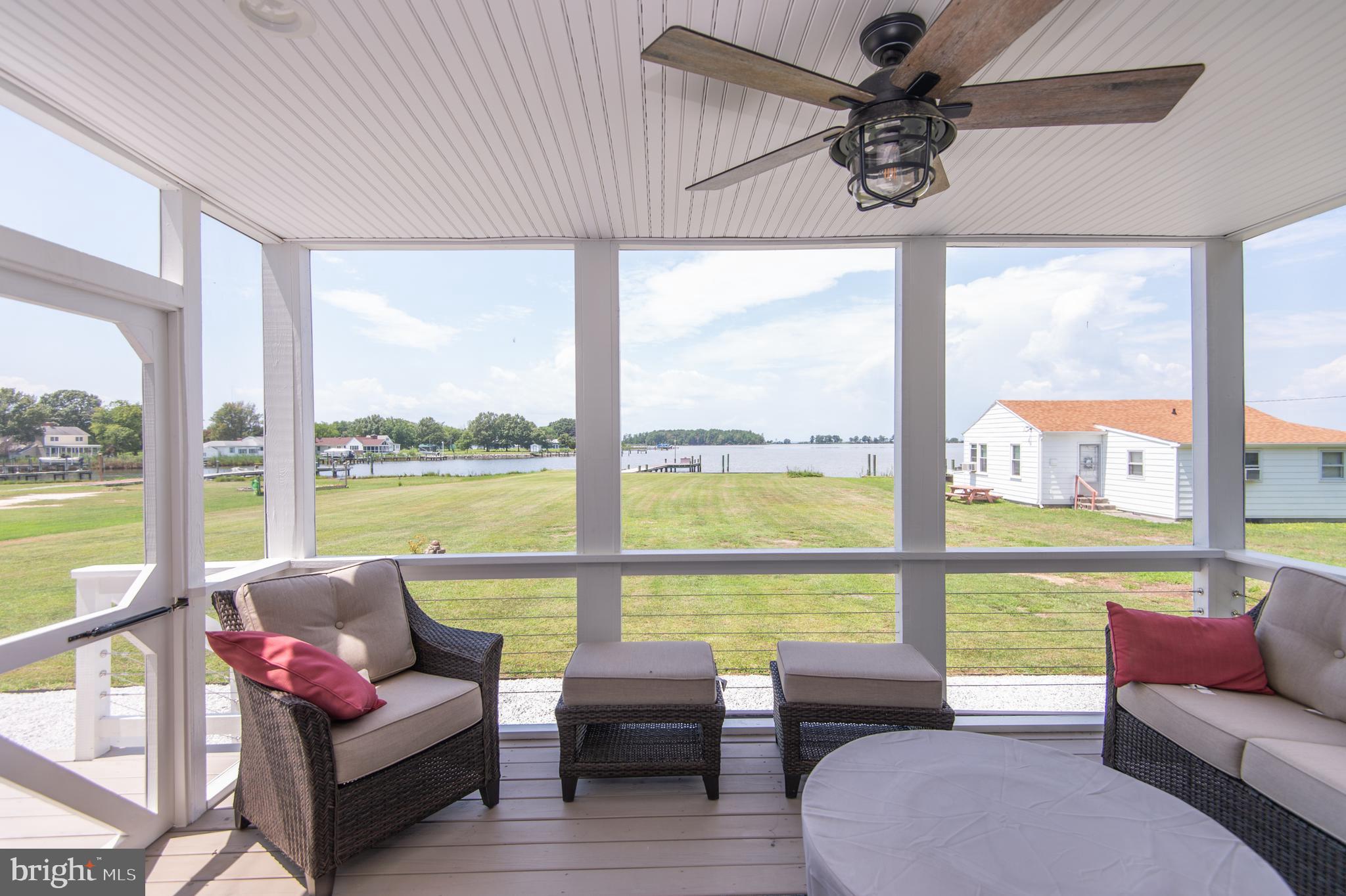 6106 Twin Point Cove Road Cambridge, MD 21613 - Photo 41 of 120 Screened porch 1st floor