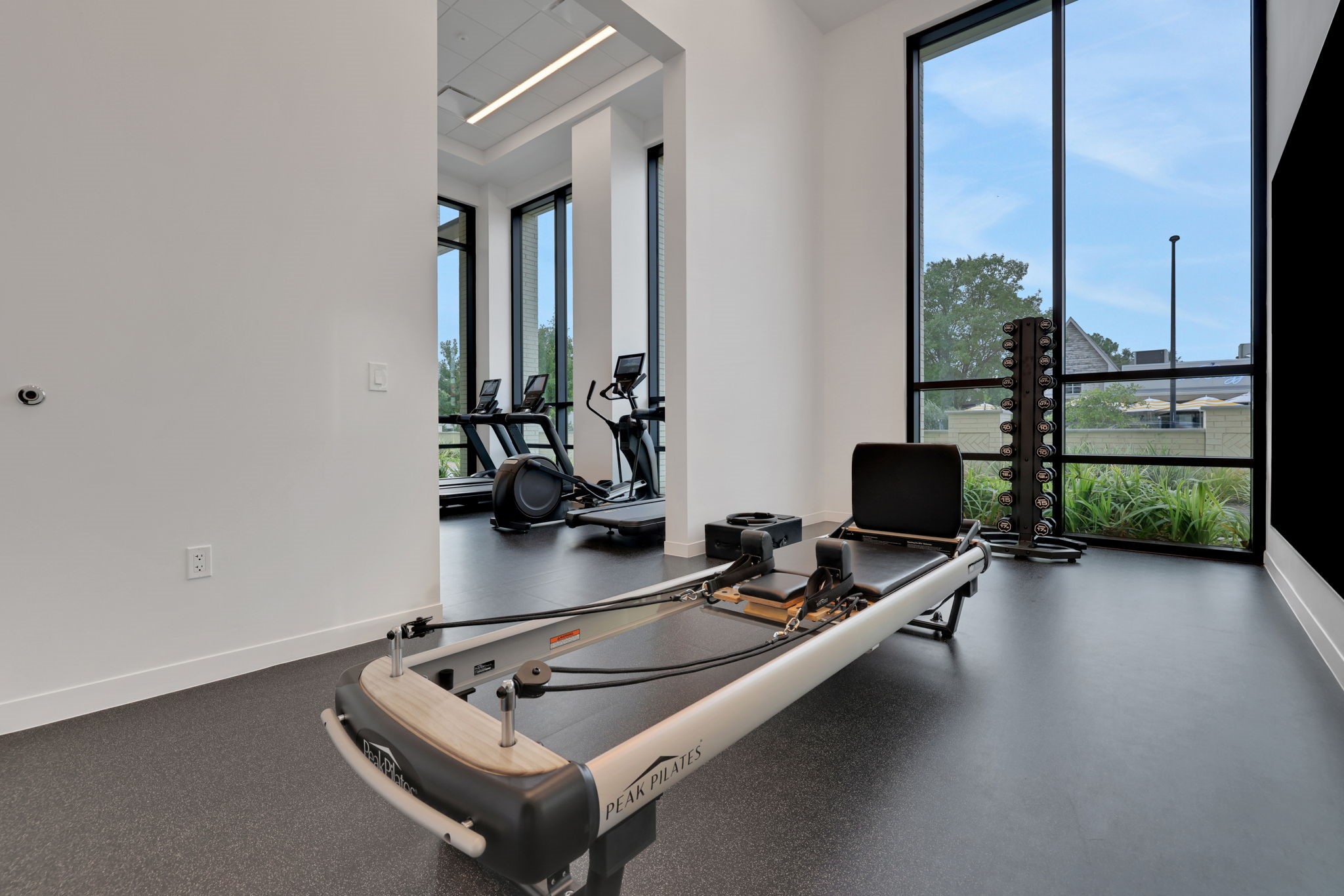 2311 Westheimer Road, Unit 529 Houston, TX 77098 - Photo 31 of 33 a living room with furniture pool table and a flat screen tv