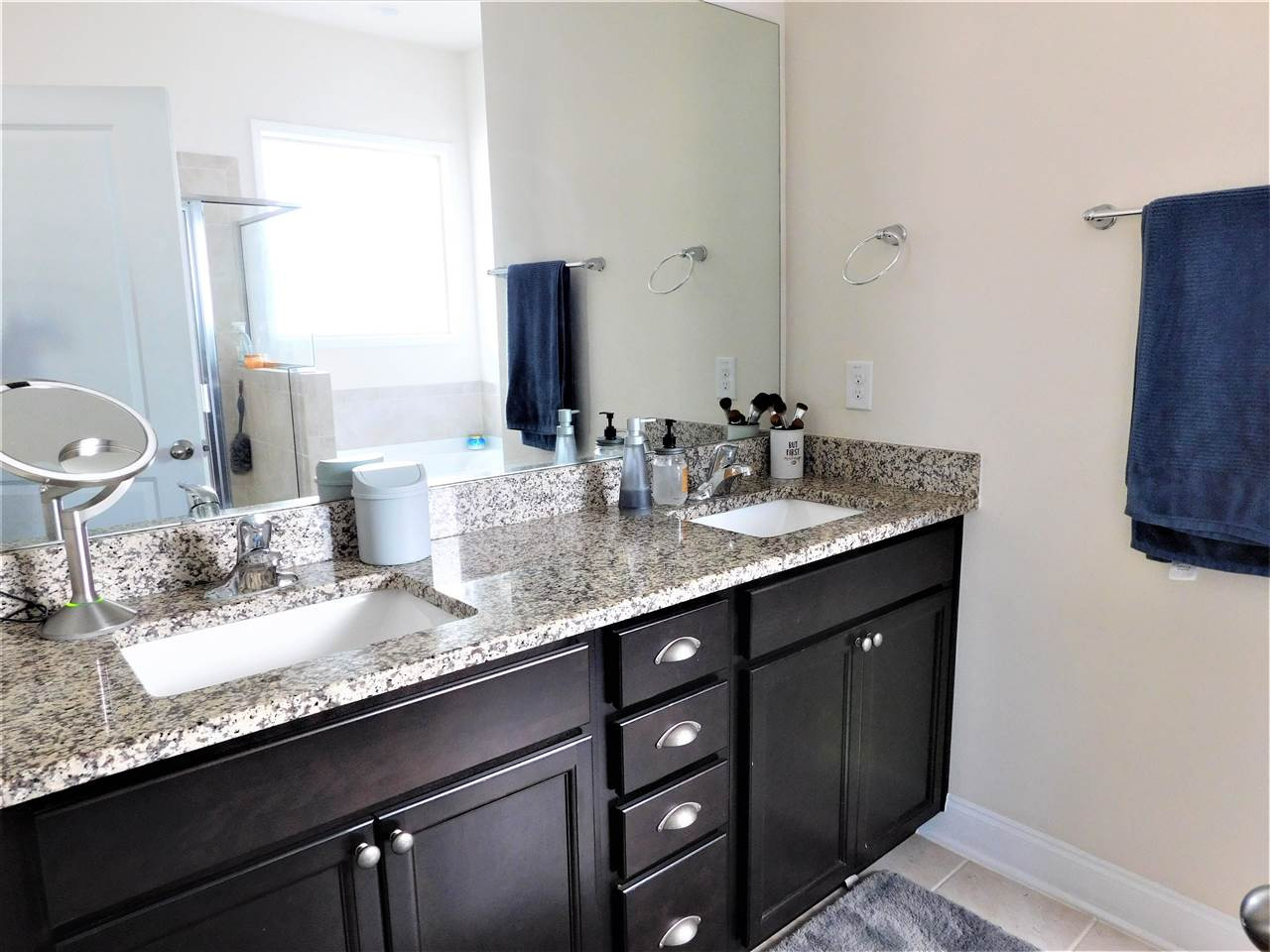5313 Maplemoor Way Raleigh, NC 27616 - Photo 14 of 24 Master Bath has Dual Vanity with Granite! Master Bath/Spa