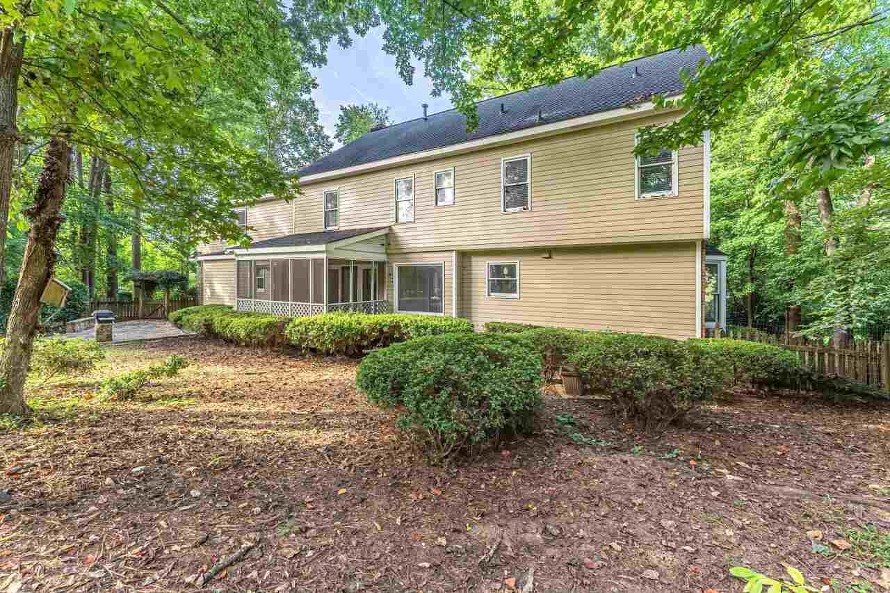 8416 Two Courts Drive Raleigh, NC 27613 - Photo 28 of 29 Rear View of House