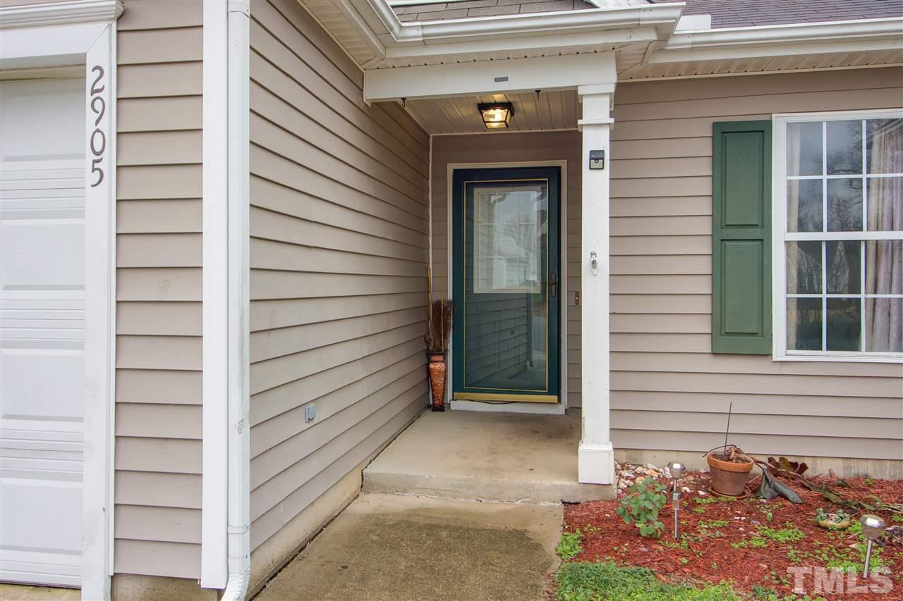 2905 Oneida Court Raleigh, NC 27610 - Photo 3 of 21 a view of entrance door of the house
