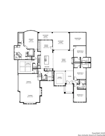a picture of a floor plan