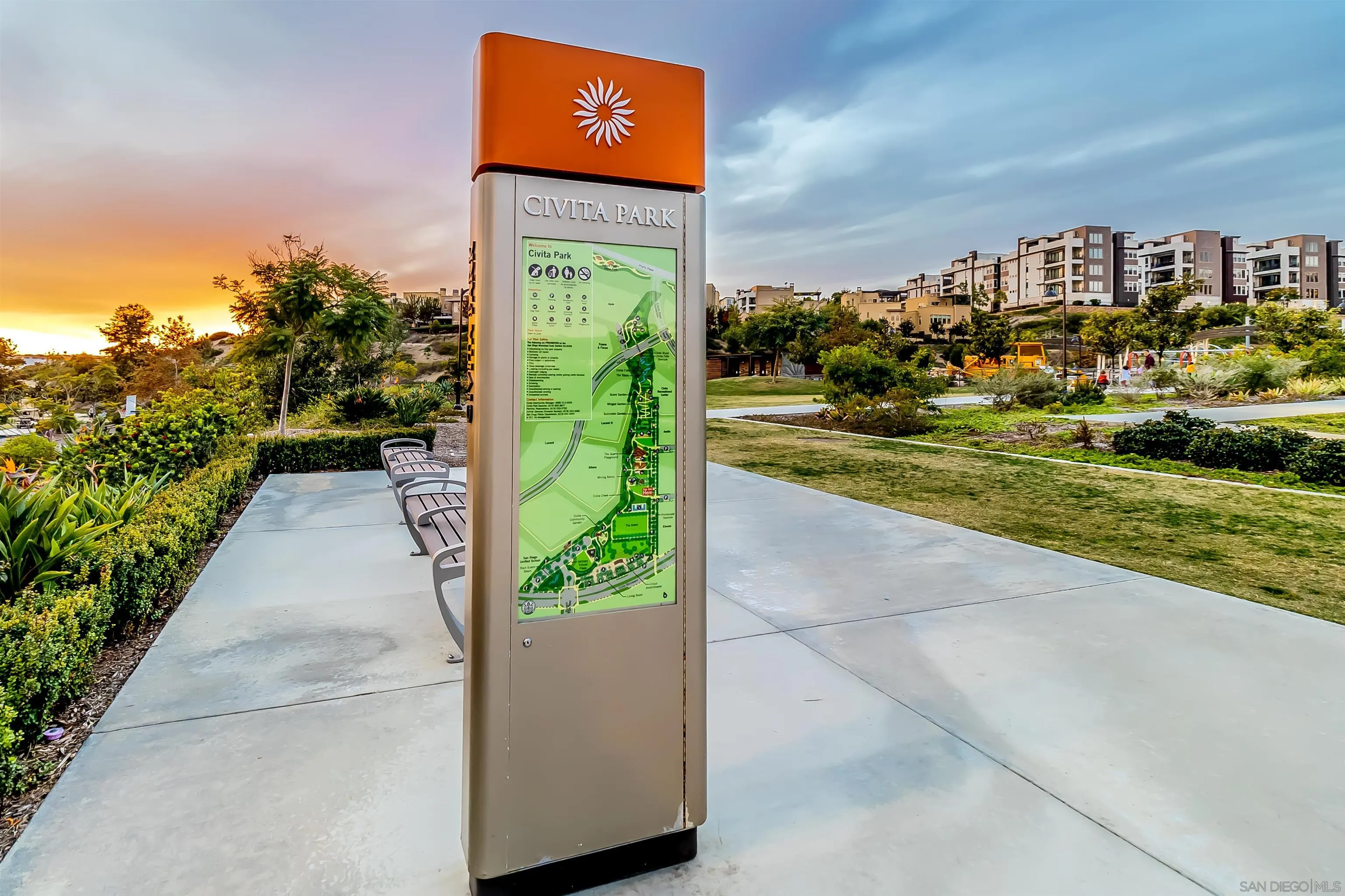 8344 Summit Way San Diego, CA 92108 - Photo 33 of 41 a view of a street with a building in the background