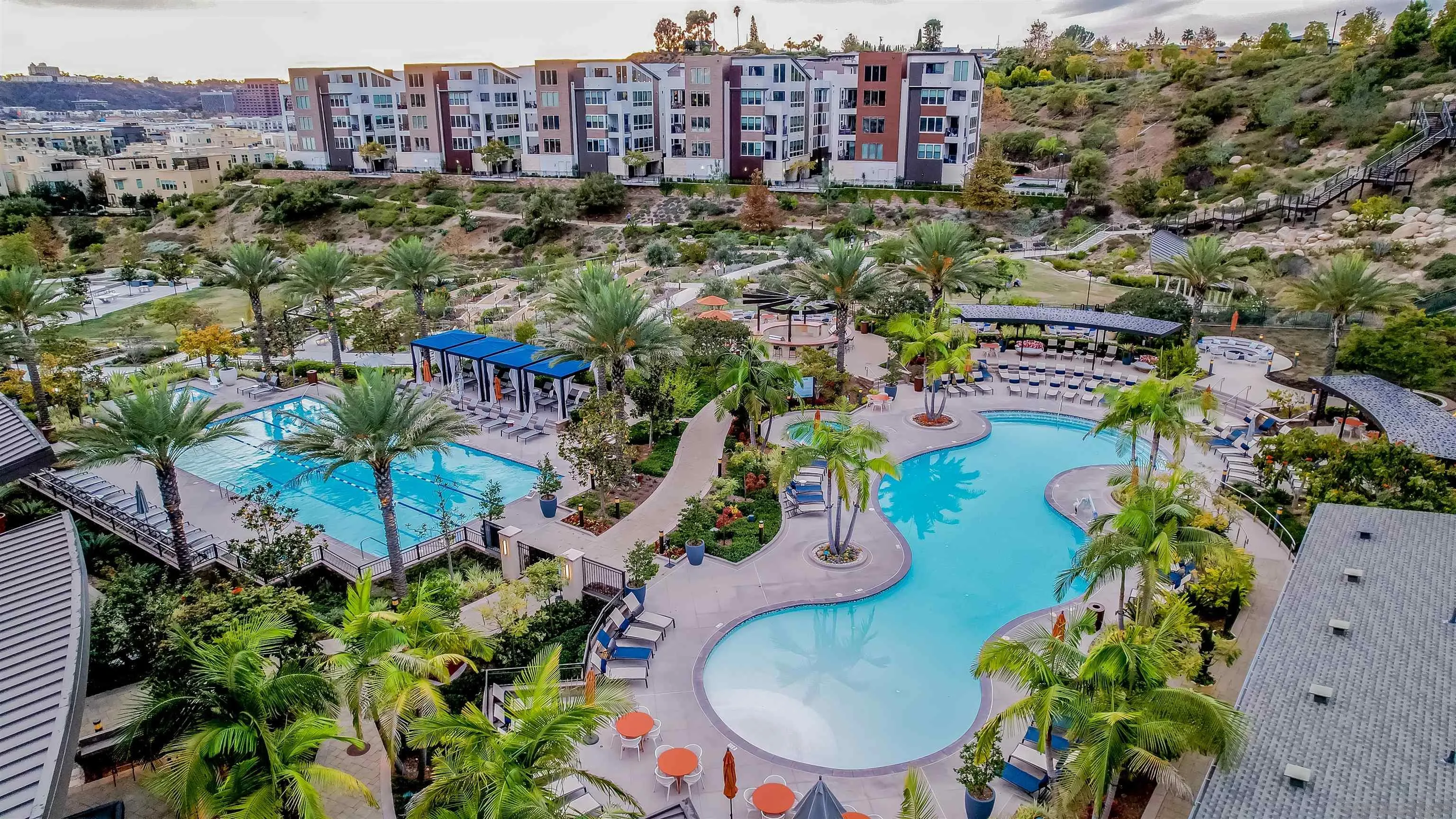 8344 Summit Way San Diego, CA 92108 - Photo 35 of 41 an aerial view of multiple house