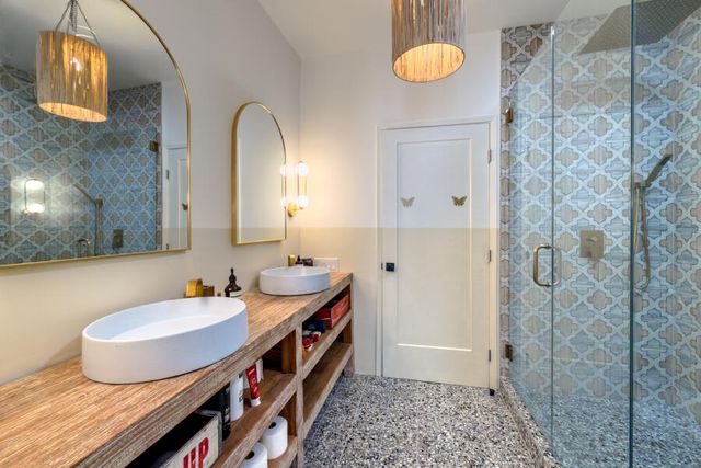 a very nice looking room with a rug