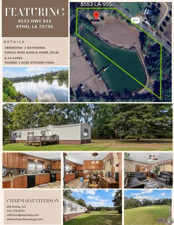 $999,000 | 3869 Turner Road, Ethel, LA 70730