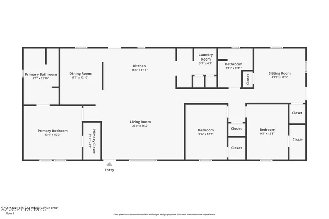$278,900 | 1155 Nick Coley Road, Whitakers, NC 27891