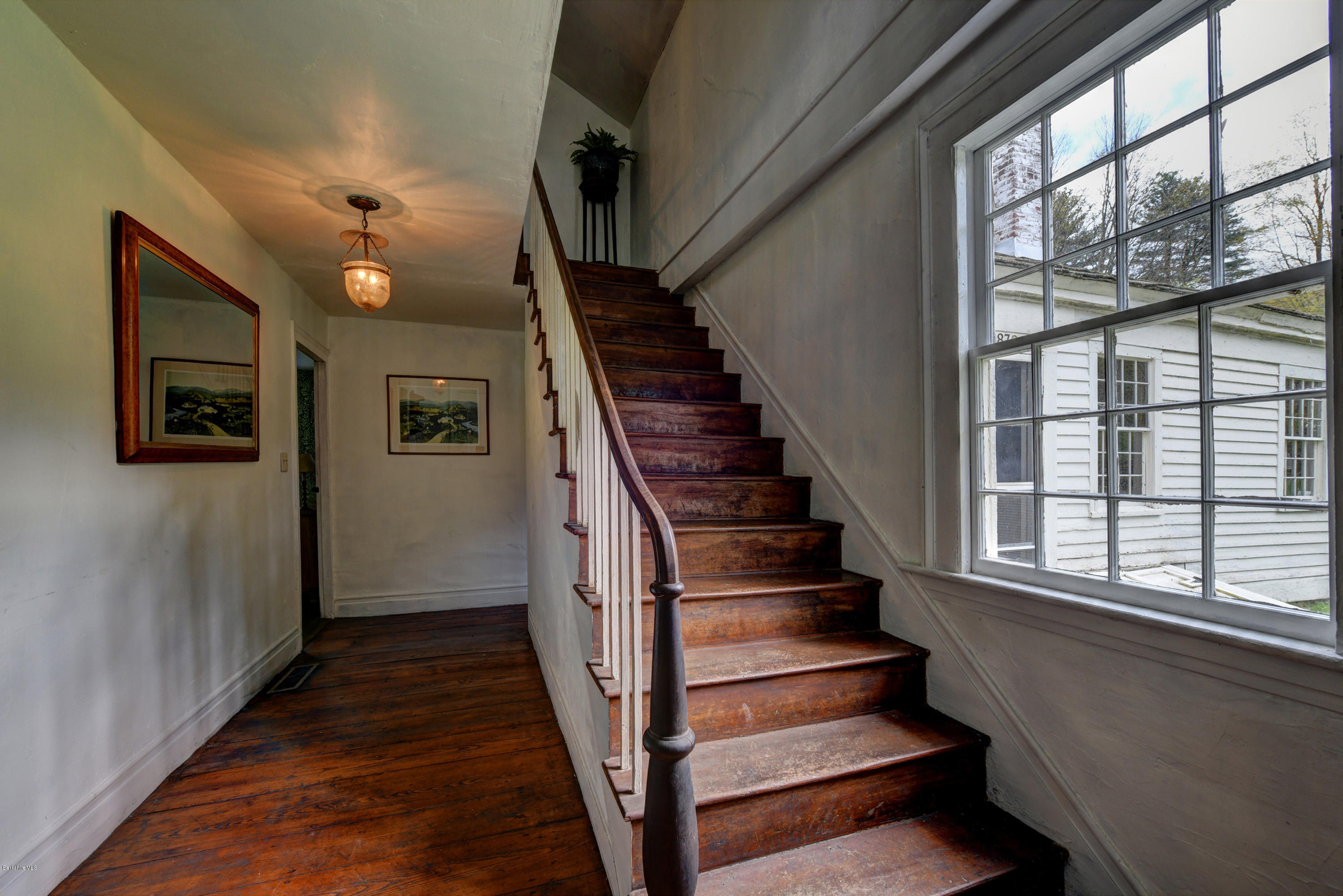 82 Hammertown Road Sandisfield, MA 01255 - Photo 15 of 49 a view of entryway and hall with wooden floor