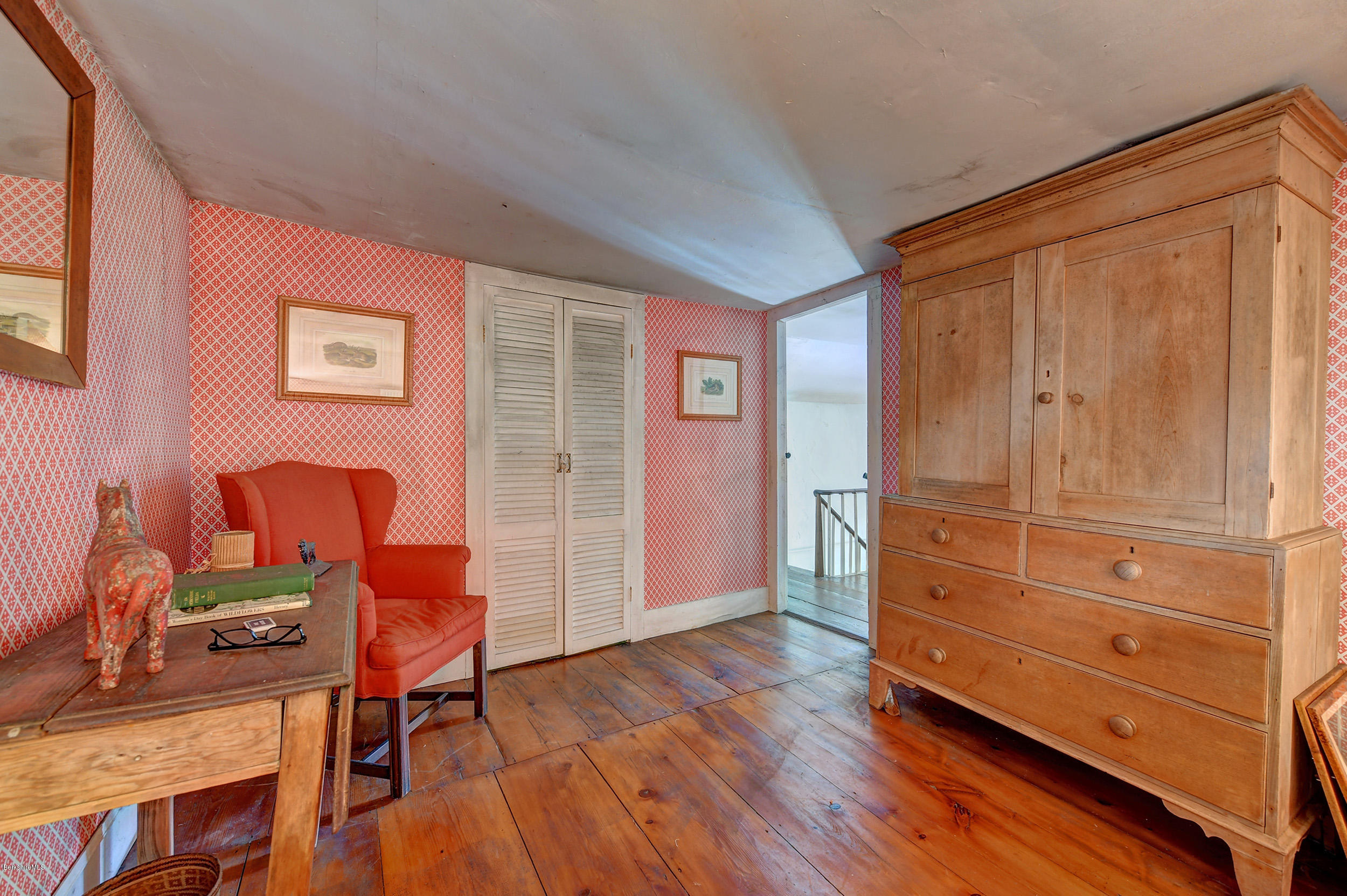 82 Hammertown Road Sandisfield, MA 01255 - Photo 32 of 49 a living room with furniture and wooden floor