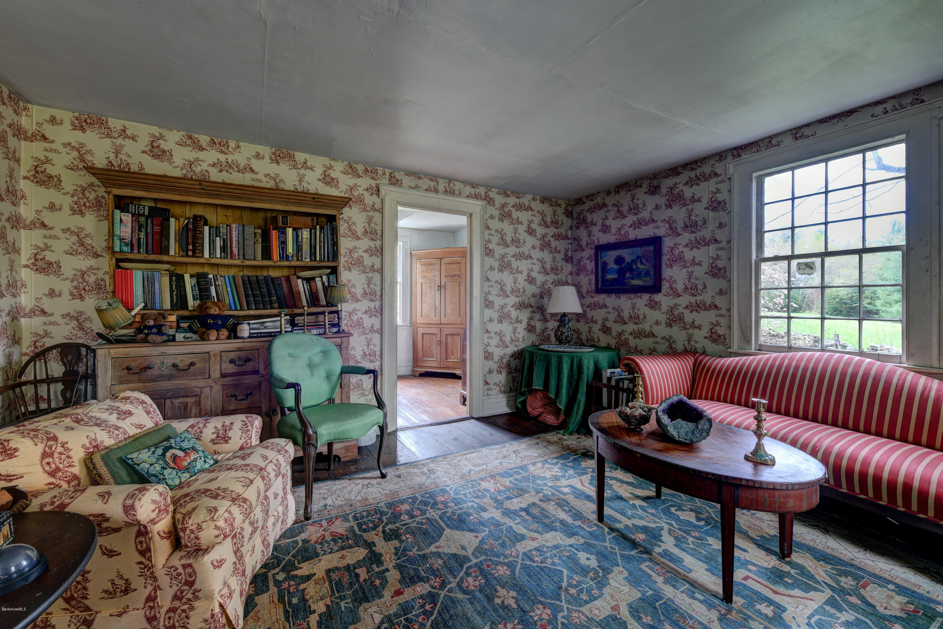 82 Hammertown Road Sandisfield, MA 01255 - Photo 5 of 49 a living room with furniture and a rug