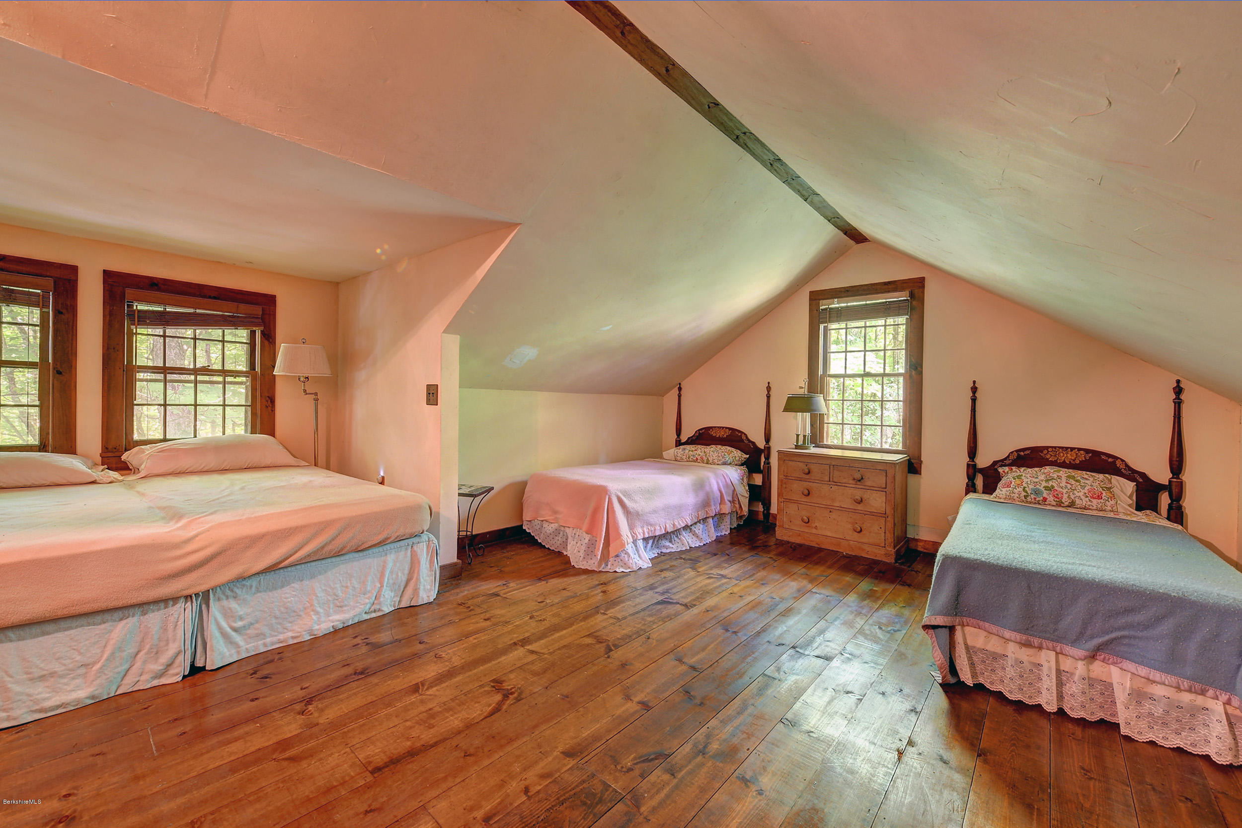 82 Hammertown Road Sandisfield, MA 01255 - Photo 45 of 49 a spacious bedroom with a bed and window