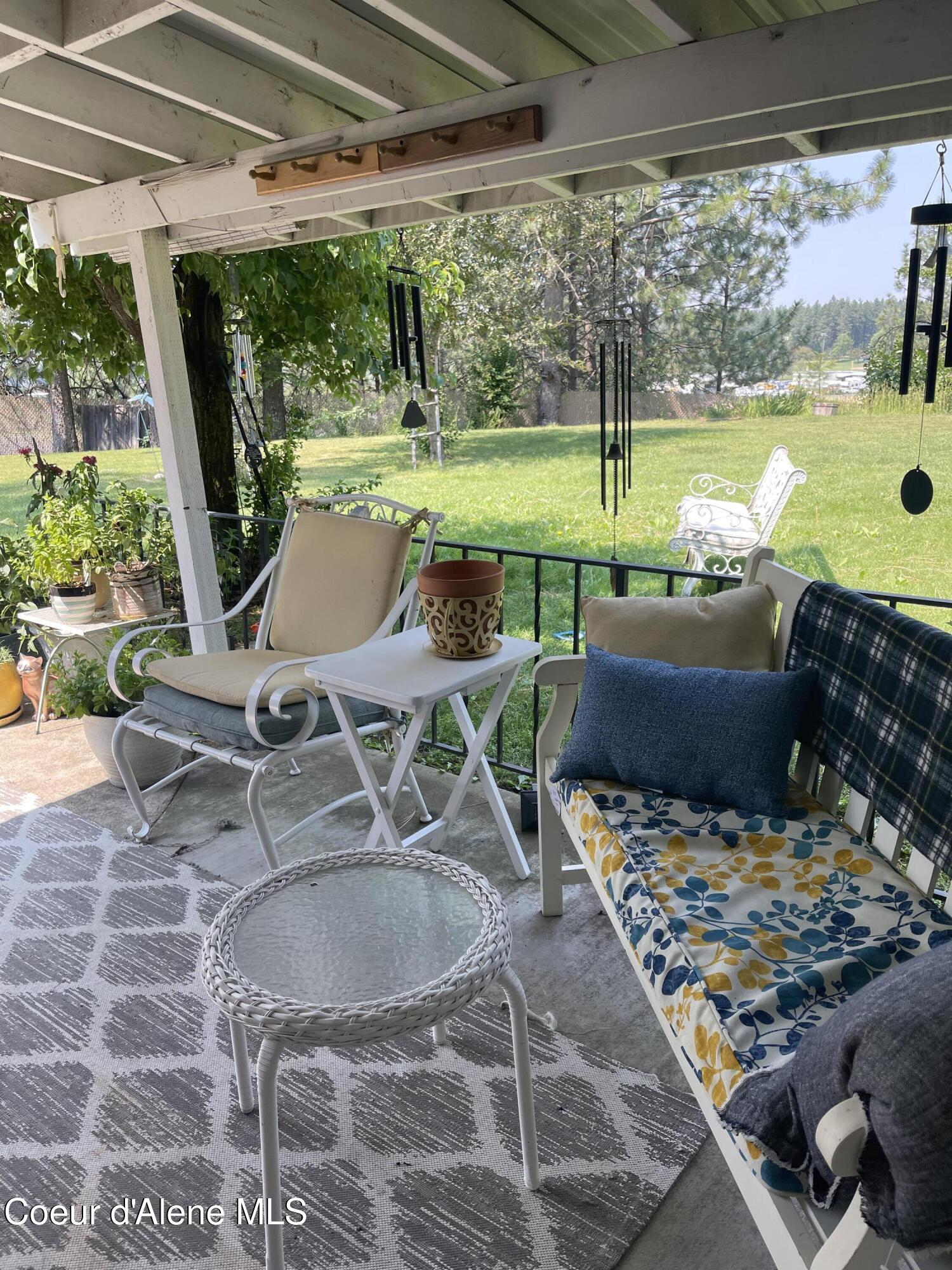 1249 West Shane Drive Coeur D'Alene, ID 83815 - Photo 21 of 42 Back Patio in Spring 2